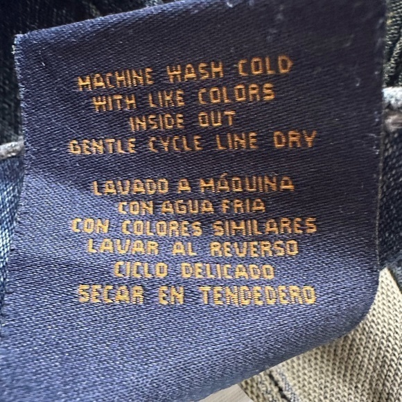 Seven7 Women’s Capri‎ Girlfriend Sz 12 Medium Wash distressed - Picture 9 of 11